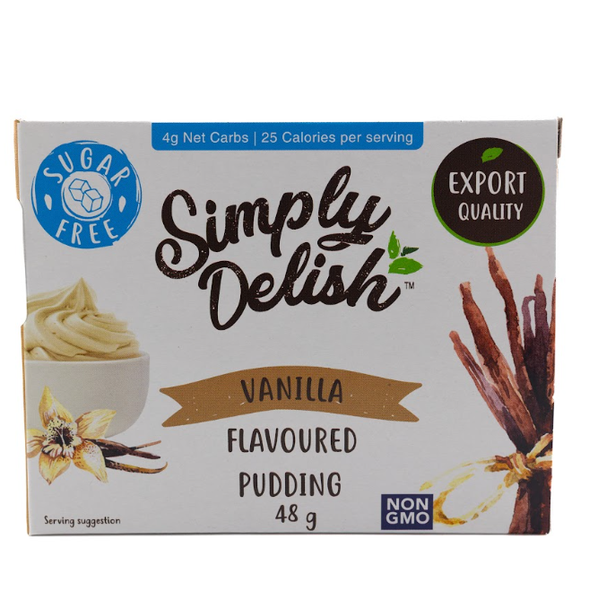 Simply Delish - Natural - Vanilla - Instant Pudding - 6 Pack