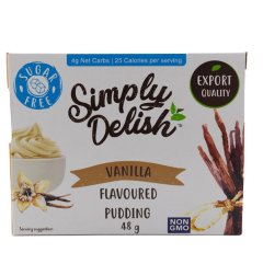 Simply Delish - Natural - Vanilla - Instant Pudding - 12 Pack