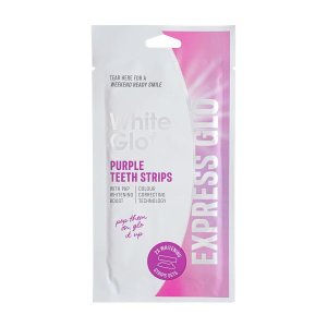 White Glo Express Glo, Purple Teeth Strips