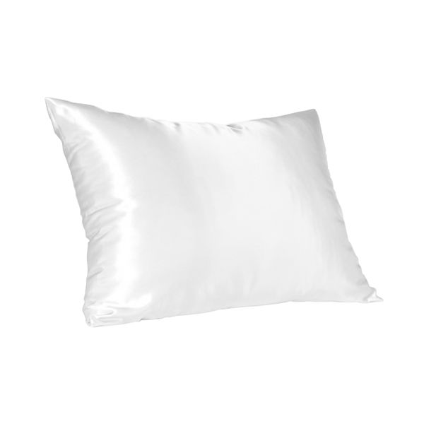 Dear Deer White Satin Pillowcase - Standard Size (Pack of 2)