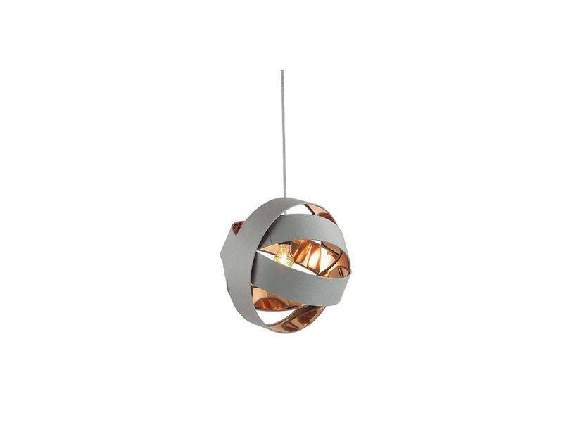 Black and White or Grey and Rosegold Pendant Light