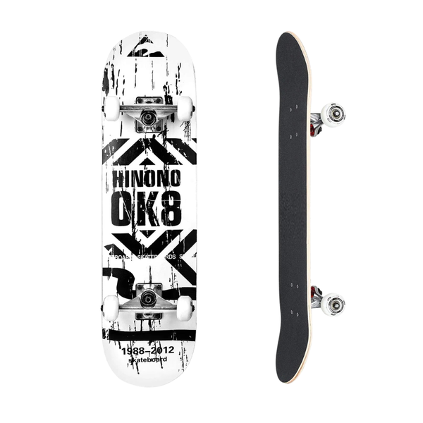 Arfast - Street Skateboard with 7-Layer Maple Deck &amp; Grip Surface