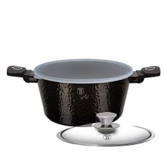 Berlinger Haus 24 cm Titan Coating Casserole with 2 Lids - Primal Gloss