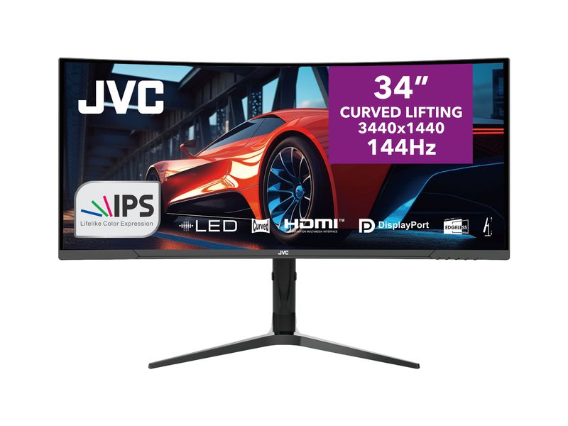 JVC Ultrawide IPS Curved 34" 3440 x 1440p WQHD. Model Number LT-GN3545.