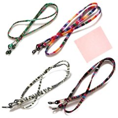 Anti-Slip Eyeglass Straps Sunglass Strap Cotton &amp; Microfiber Cloth-4 Pack