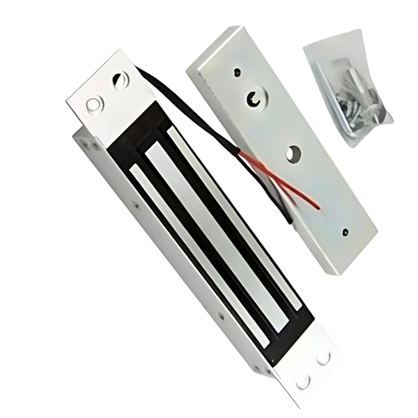 MAG LOCK CS600 LED+TD+SF - 600Kg Mag Lock with LED, TD &amp; SF, 12VDC