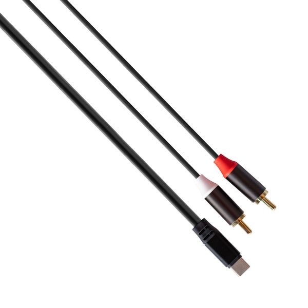 Rubiqube Type C to Dual RCA - 1.8m Cable