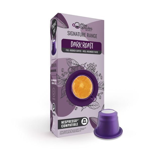 Coffee capsules direct Signature Dark - 10 Nespresso Compatible Capsules