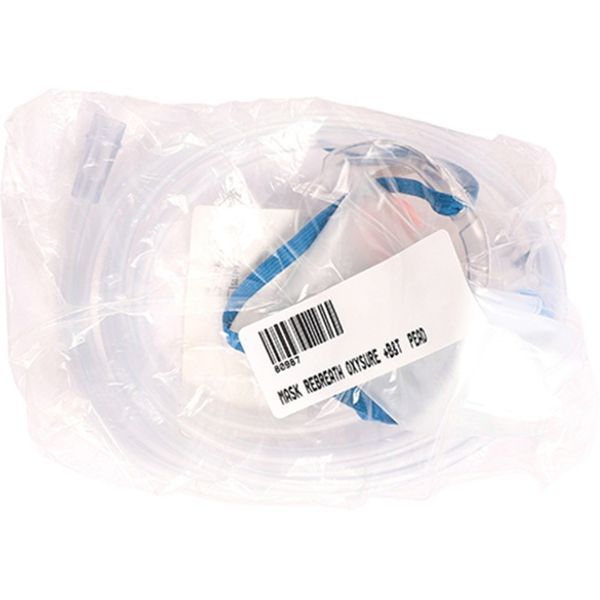 Pedeatric Mask Oxysure High Concentration + Bag + Tubing