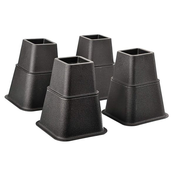8Pcs Adjustable Furniture Riser to Create an Additional 3 Inches