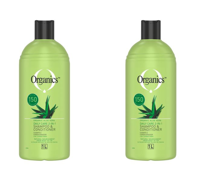 Daily Hair Care 2in1 Shampoo And Conditioner Aloe Vera 1L