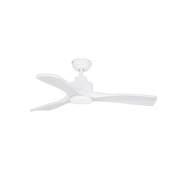 Waco 3 Blade Ceiling Fan and Light - White