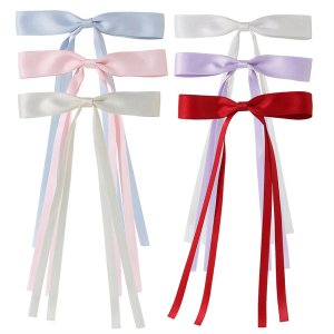 Hair Bow for Women Dots Hair Bows for Girls Chain Bows B