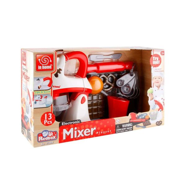 In Home Electronic Children Toy Mixer Play Set 13 Piece