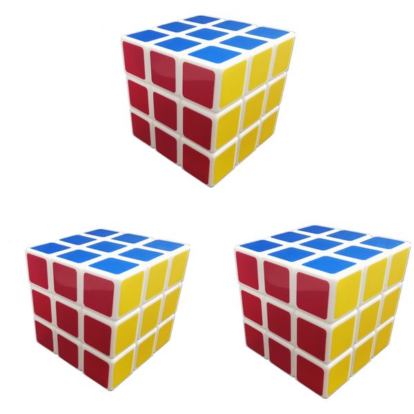 3 x Educational Magic Puzzle Cube