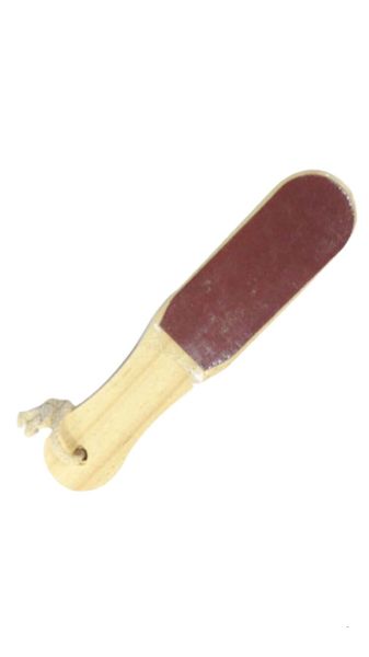 Professional Nail and Beauty Pedicure Foot File Wooden Handle