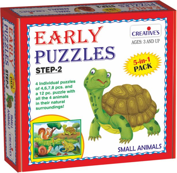 Creatives Early Puzzle Step II- Small Animals