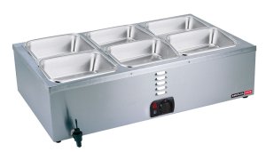 Anvil Bain Marie Table Top - 3 Division