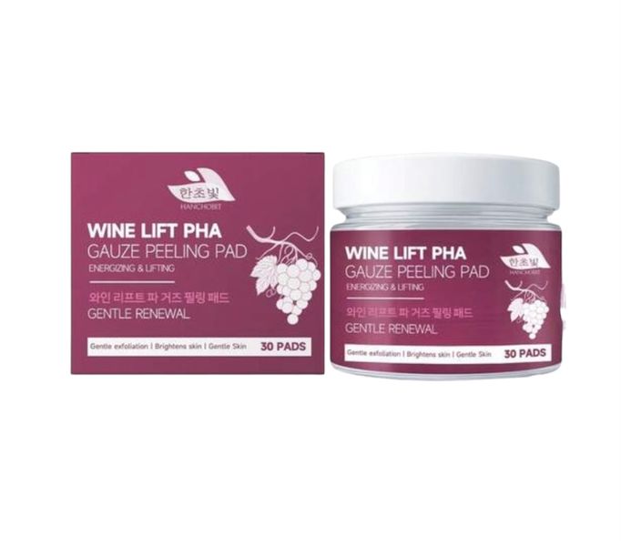 Wine Lift PHA Gauze Peeling Pad - 30 Pads