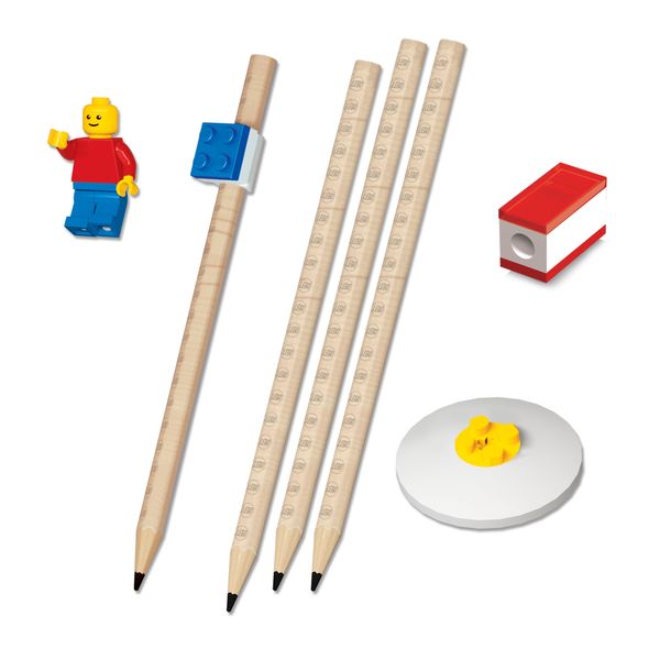 Lego Stationery Set with Minifigure