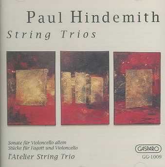 Hindemith:String Trios - (Import CD)