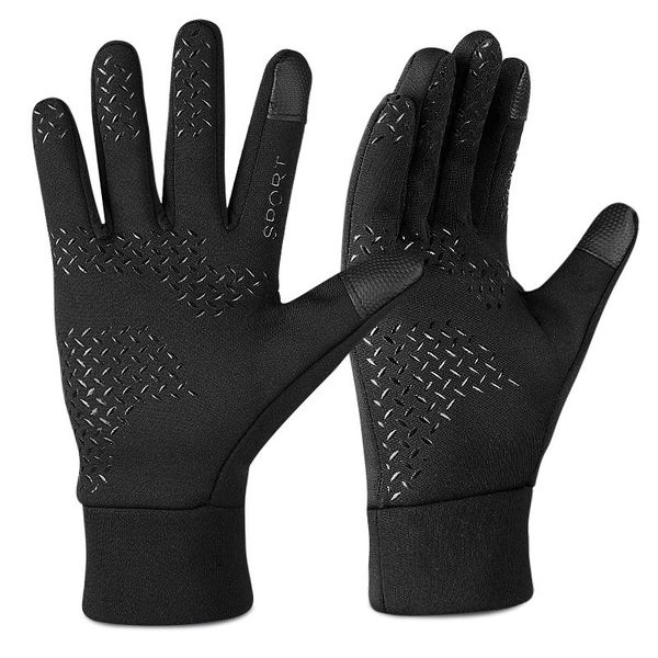 Touchscreen Gloves Waterproof Winter Sports Fleece Lining Medium