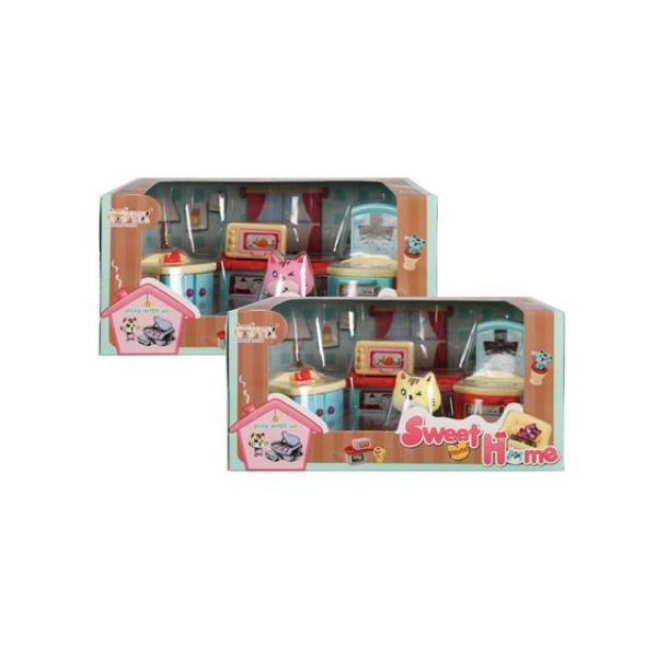 Sweet Home- Assorted Mini Kitchenette Play Set Pack Of 2 x1