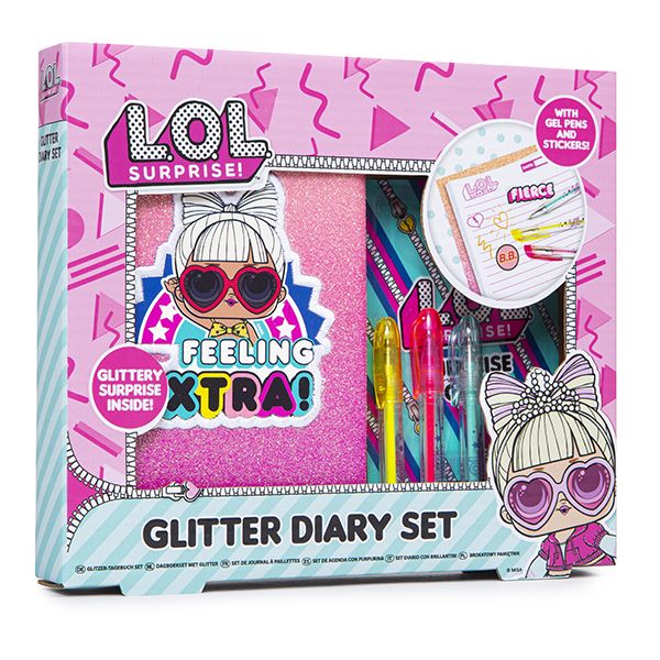 Lol Surprise Mini Glitter Diary Set