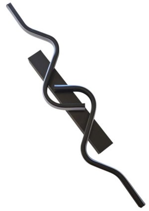 Teempeest Modern LED Multi Colour Flush Mount Wall Light