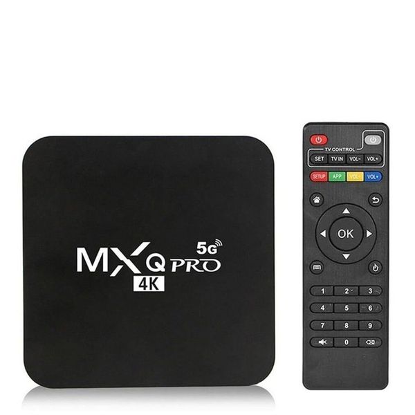 MXQ PRO 5G Wifi Smart Media Pla 4K 1G +8GB HD Android TV Box