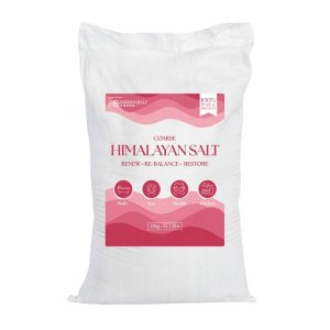 Himalayan Pink Salt Coarse Bulk 25kg - Mineral Detox Bath Soak | EY
