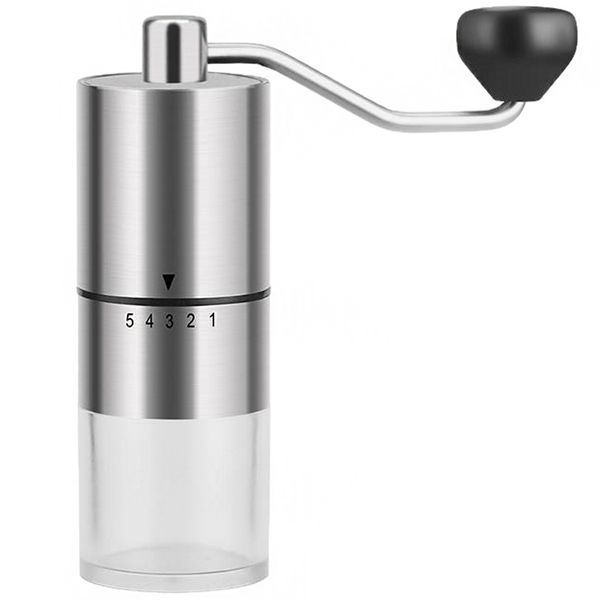 Manual Coffee Grinder Stainless Steel with Ceramics Burr For Home Outdoor