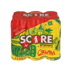 Score Crush Energy Drink - 6 x 500ml