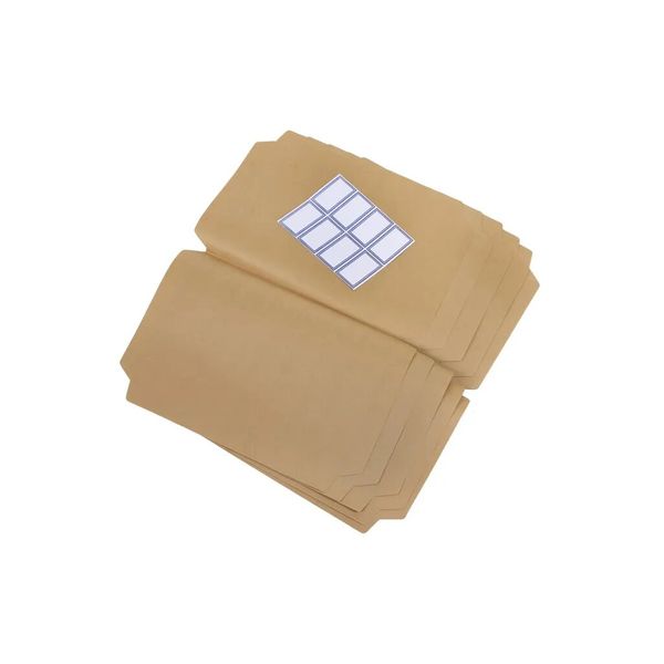 A4 Pre-Cut Book Covers Kraft Pack of 10 x 3