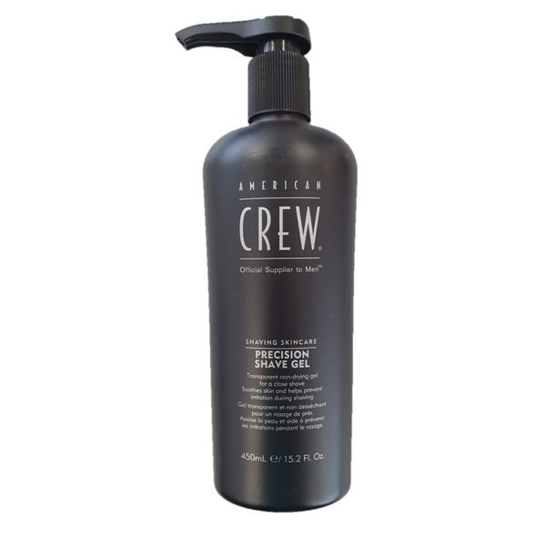 American Crew Precision Shave Gel 450ml and Pump