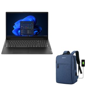 Lenovo Notebook V15 Ryzen 5 8GB RAM /512GB SSD Windows 11 Home + BACKPACK