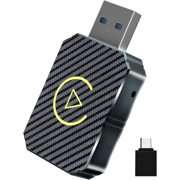 Wireless CarPlay Android Auto Adapter -Convert Wired to Wireless in Seconds
