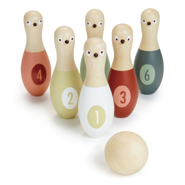 Tender Leaf - Wooden Birdie Skittles