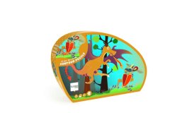 Scratch Europe Contour Puzzle - 60 Pieces Dragon