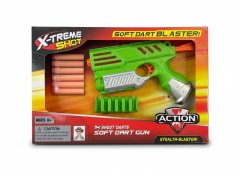 X-Treme Shot Soft Dart Blaster Toy Gun - Safe Foam Bullet Shooter for Kids