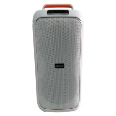 LEXUCO LSPK-A163 Portable Dual 6.5" Bluetooth Speaker with PA Mic