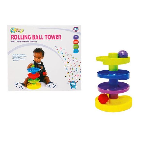 Baby Toy Educational Play/Learn 4 Tier Ball Drop