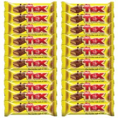 Nestlé Tex Chocolate Bars - 20 x 40g | Milk Chocolate &amp; Nougat Snack Pack
