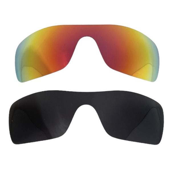 Polarized Replacement Sunglass Lenses For Oakley Batwolf 9101
