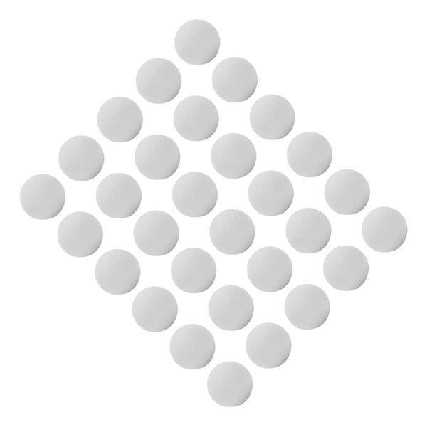 Golf Balls EVA Foam Indoor Outdoor Training- 30 Piece, 21.5mm, White