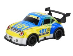 RC Leading Radio Control Mini 2.4GHz Rally Car (Yellow/Blue) - 16cm Long