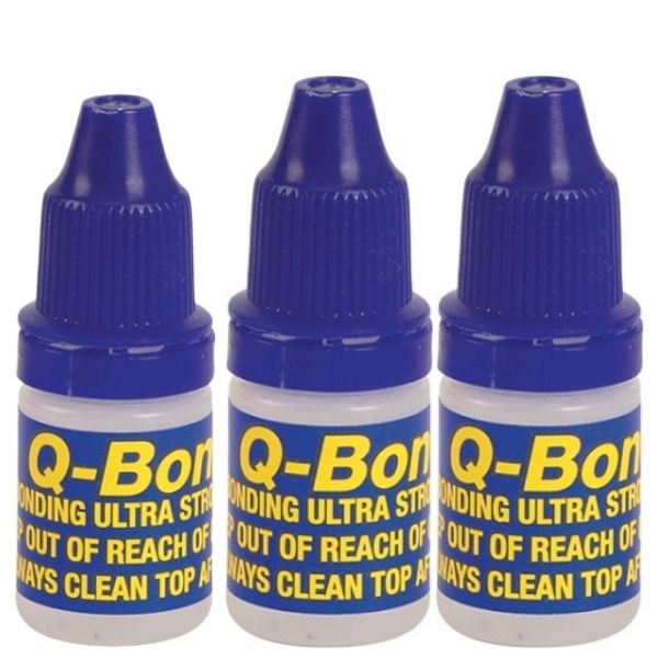 SourceDirect - Pack of 3 Q-Bond Super Glue - 5ml each