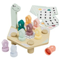 TopBright - Happy Dino Twist - Number &amp; Colour Matching Activity Toy: 20pcs