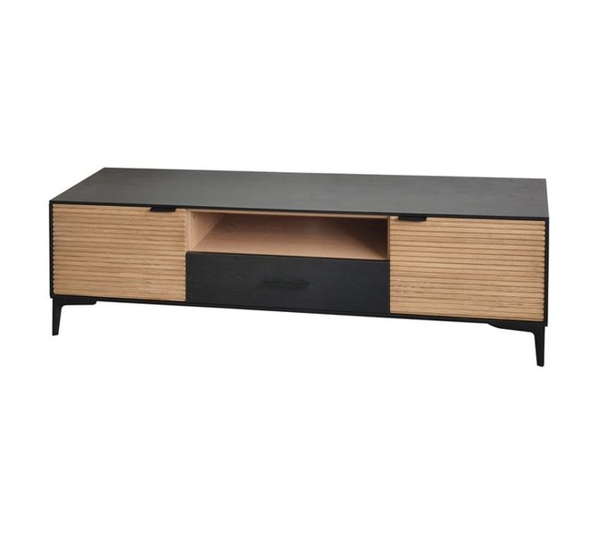 TV Stand Black/Brown 1540 x 400 x 440 mm