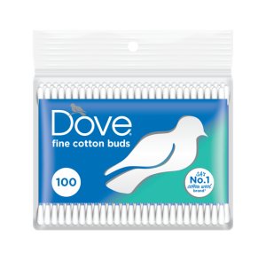 Dove Cotton Earbuds Bag 100's